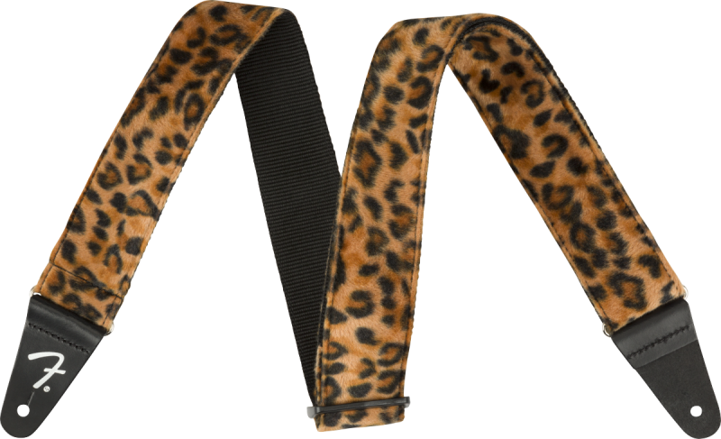 Fender popruh, divoký zvířecí vzor, leopardí, 2