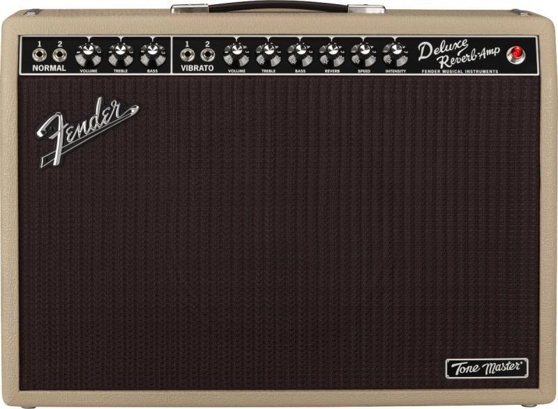 Fender elektrický kytarový zesilovač Tone Master Deluxe Reverb Blonde