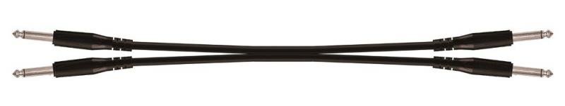 Proel IM kabel, 3 m stereo černý, 2 x 6,3 mm mono jack konektor + 2 x 6,3 mm mono jack konektor