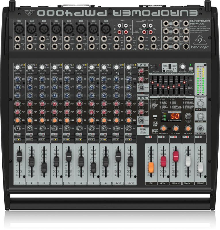 Behringer mixážní pult, 1600W, 16 kanál, Multi-FX procesor