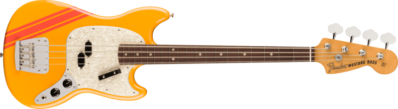 Fender Elektrická basová kytara Vintera II '70s, rosewood hmatník, Competition Orange