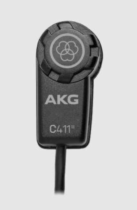 AKG mikrofon ultralehký, 8-členný snímač, mini XLR konektor