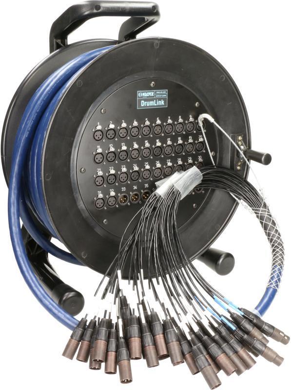 Klotz DrumLink 32/8 - 32x XLR, 8x XLR, 30m