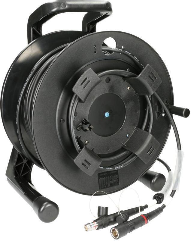 Klotz SMPTE kabel, robustní, LEMO FUW - PUW, 150m