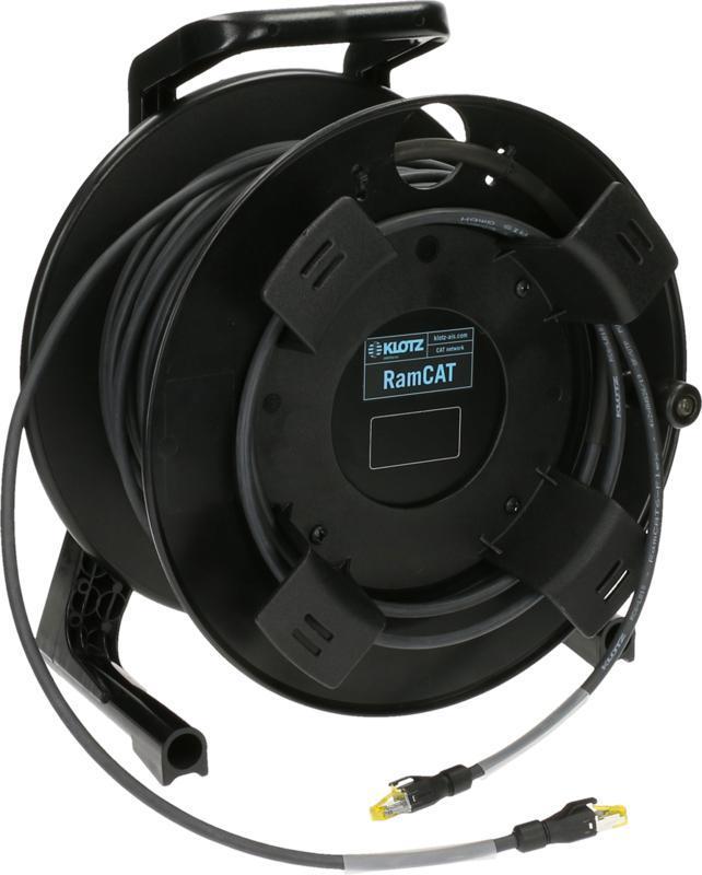 Klotz síťový kabel RamCAT CAT6 (SF/UTP) - 50m, dvojité stínění, RJ45
