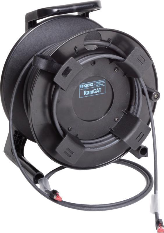 Klotz kabel RamCAT, flexibilní, dvojité stínění, AWG24, CAT5e, RJ45 - RJ45, 80m