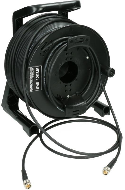 Klotz SDI 12G kabel, flexibilní, BNCPro konektory, 50m