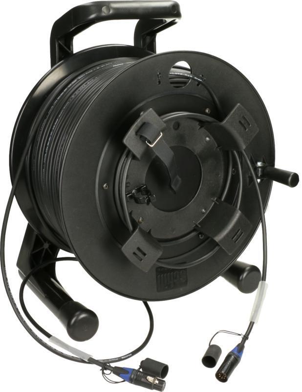 Klotz DMX kabelový buben, nízká ztráta, PVC XLR 5p (3 pin), Neutrik, 0,31m