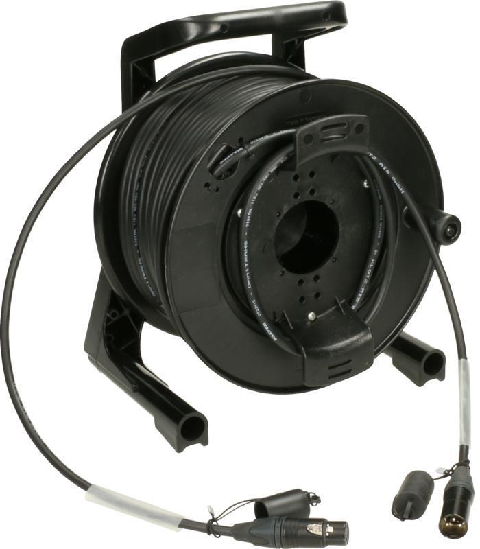 Klotz AES a DMX kabelový buben, nízká ztráta, PVC XLR 3p Neutrik, 75m