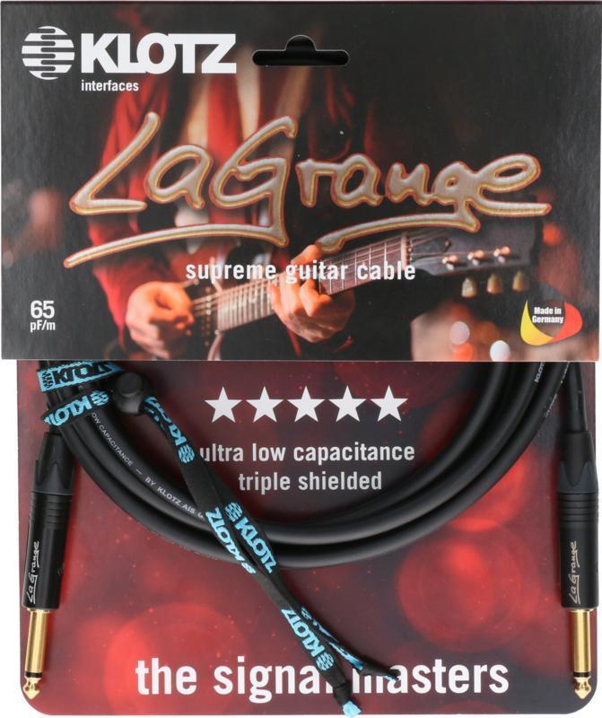 Klotz LaGrange supreme kytarový kabel - 3m