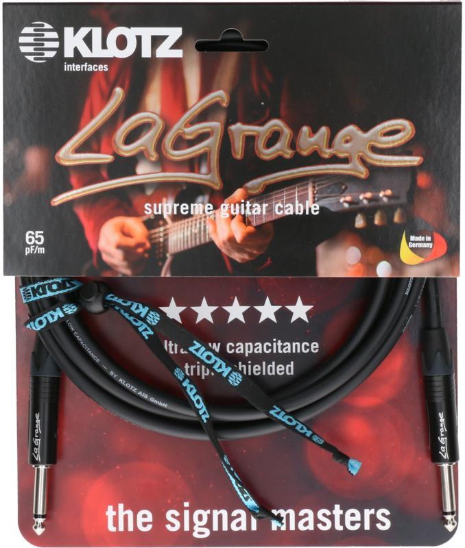 Klotz LaGrange supreme kytarový kabel - 3m