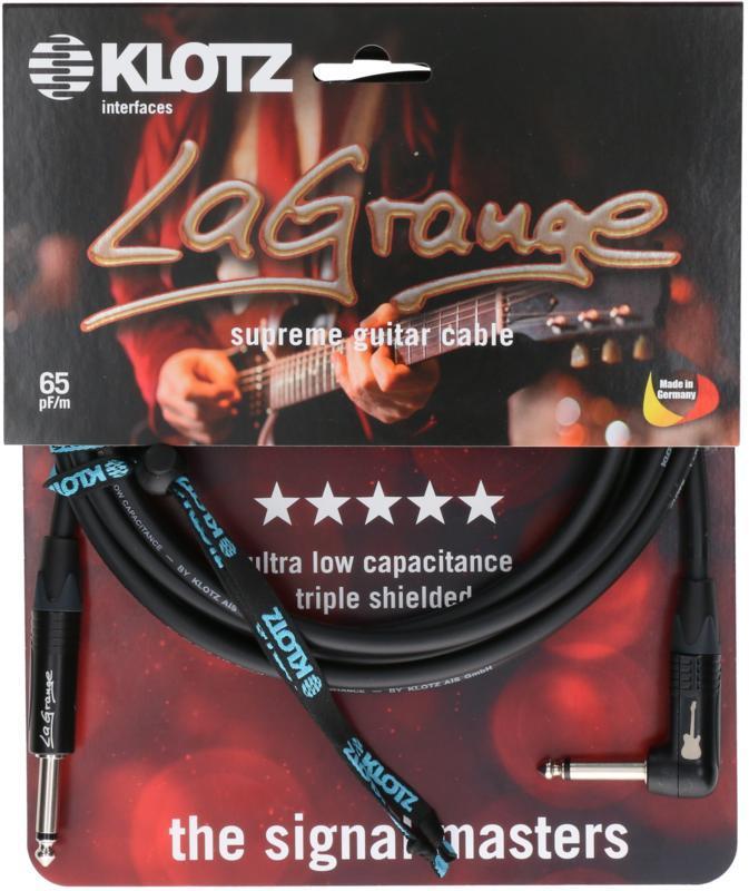 Klotz LaGrange supreme kytarový kabel - 3m