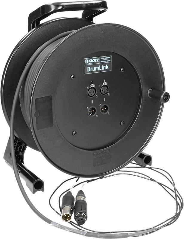 Klotz DrumLink 2/2 - 30m, 2 kanály, XLR 3p, analogový skupinový kabel