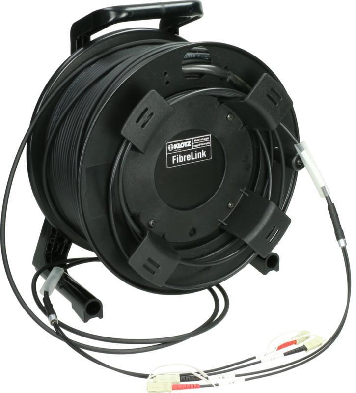 Klotz optický kabel 2x SC/UPC - 2x SC/UPC FiberLink - multimode OM4 - 150m