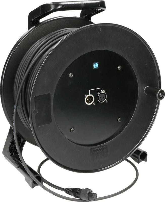 Klotz mikrofonní kabel - PUR, XLR 3p, Neutrik IP65, 100m
