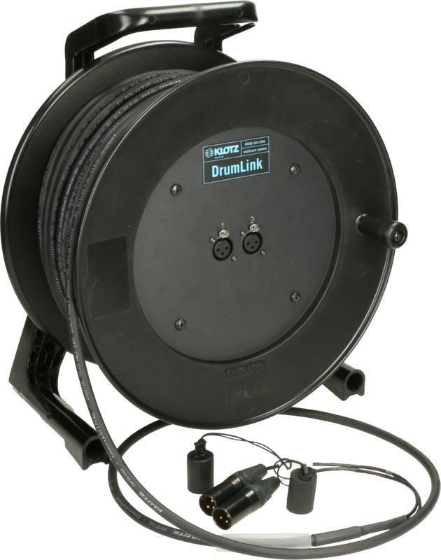Klotz MiniCore 2/0 - 2x XLR 3p, digitální kabelový buben, 75m