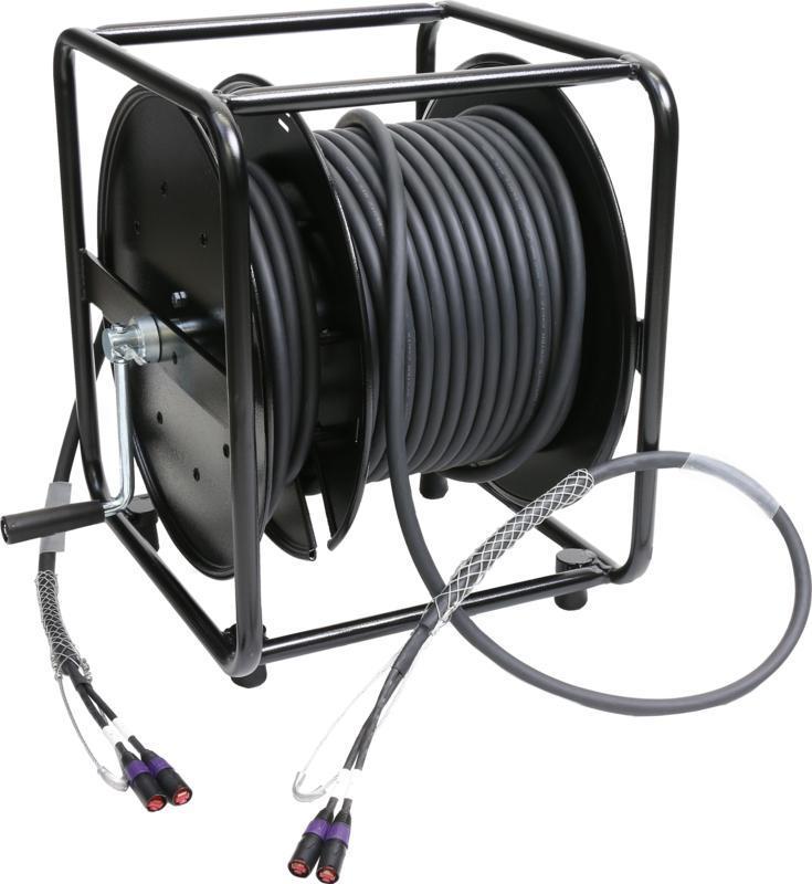 Klotz kabel RamCAT AWG24 CAT5e, flexibilní, dvojité stínění, 80m