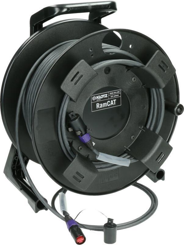 Klotz síťový kabel RamCAT AWG24 CAT5e, flexibilní, dvojité stínění, 70m