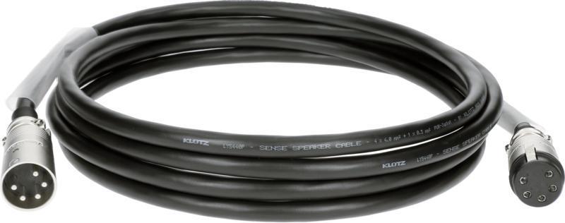 Klotz kabel 4 x 4,0 mm², PUR, EP 5p, 2m, kovové konektory