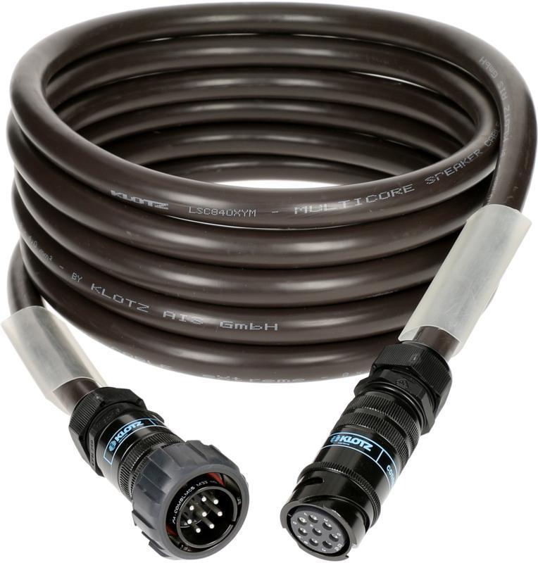 Klotz kabel 8 x 4,0 mm², eXtreme PVC, PA-COM® 8p, 15m
