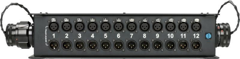 Klotz Stagebox 12x XLR 3p, 2x RMP 37p, 0.48m