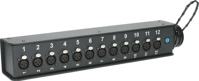 Klotz Stagebox bez kabelu 12/0 XLR 3p - RMP 37p, 0,4185m