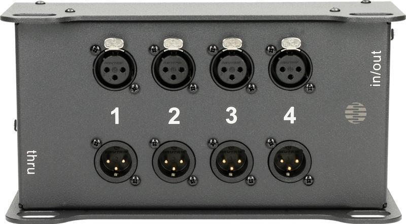 Klotz CATLink TRUSS 4kanálový audio stage box etherCON, 4 x XLR 3p, 0,204m