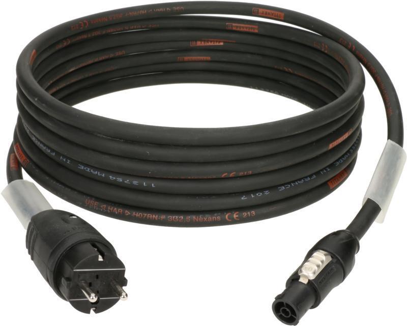 Klotz napájecí kabel TITANEX H07RN-F 3G 2,5 mm² Schuko - powerCON TRUE1 - 5m