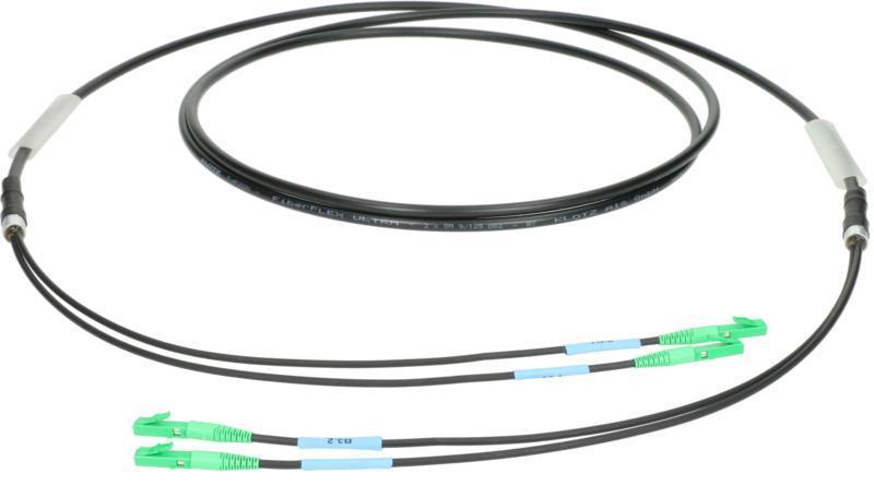 Klotz optický kabel LC-LC, single-mode OS2, 10m