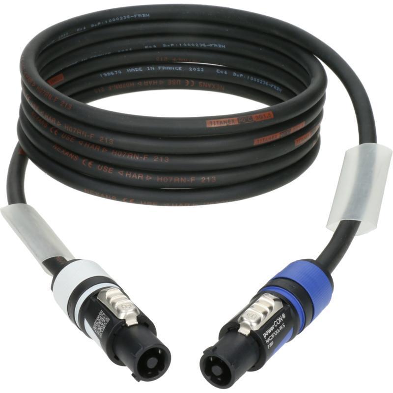 Klotz Hibridní kabel powerCON 3G 1,5 mm² B/A - 15m