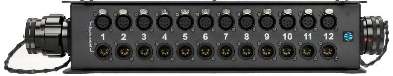 Klotz TrussLink Stagebox 12x XLR 5p, 2x RMP 37p, DMX, 0,476m