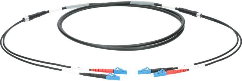 Klotz optický kabel 2x LC/UPC, single-mode OS2, 150m