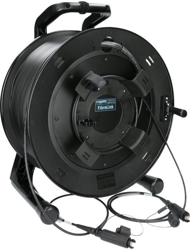 Klotz SmartBeam QUAD kabelový buben, FiberLink, multimode OM4, 300m