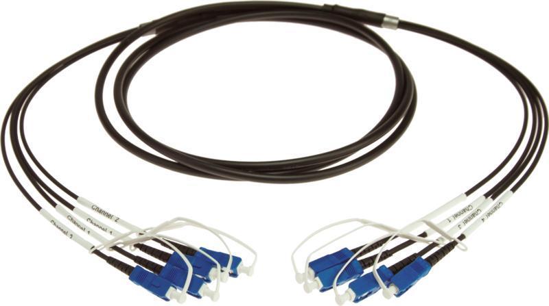 Klotz optický kabel SC-SC, single-mode OS2, 100m