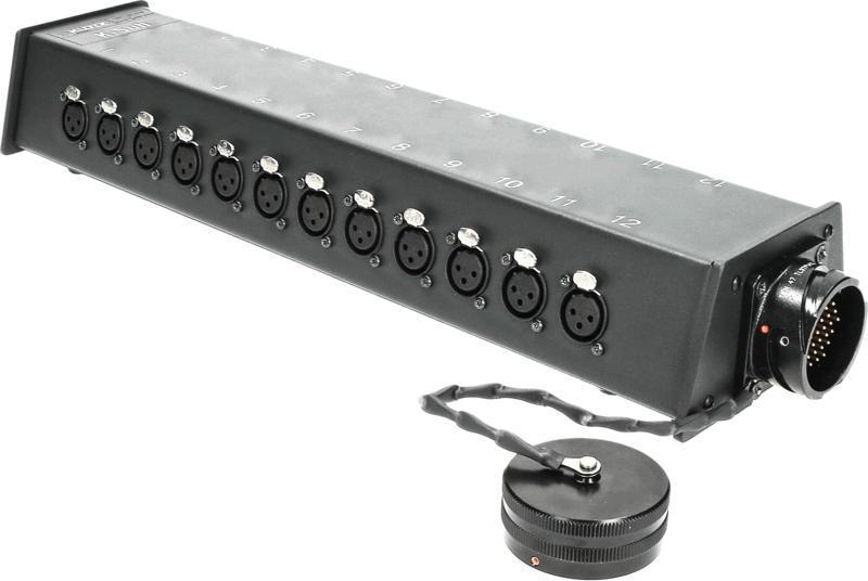 Klotz K-Sub stagebox 12x XLR 3p, RMP 37p, 0,457m