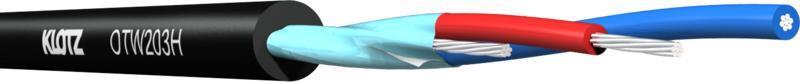 Klotz digitální kabel AES/EBU 2 x 0,14 mm² - FRNC