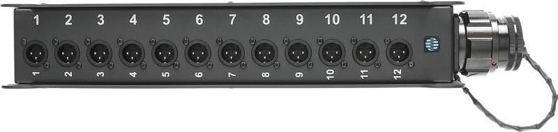 Klotz Stagebox 0/12 XLR 3p, RMP 37p, 12-cs, délka 0,447m