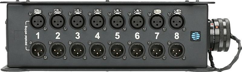 Klotz Stagebox 8x XLR 3p, RMP 25p, délka 0,3175m