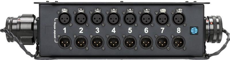Klotz Stagebox 8x XLR 3p, 2x RMP 25p, 8 kanál, 0,3735m