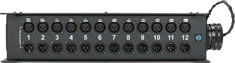 Klotz Stagebox 12x XLR 3p, RMP 37p, 0,4235m