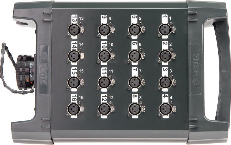 Klotz Stagebox 16 XLR, 54p, jednovrstvé uzemnění