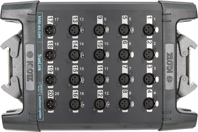 Klotz Stagebox 20 kanál, společné uzemnění, 0,36m