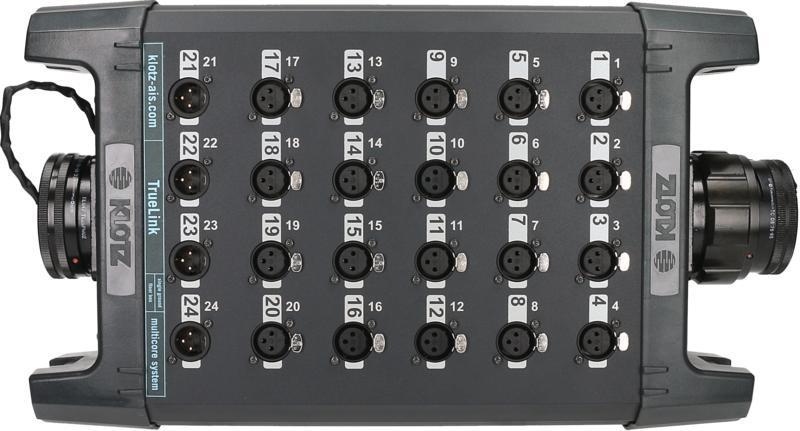 Klotz TrueLink Pro stagebox 24 kanál, 2x RMP 85p, 0,434m