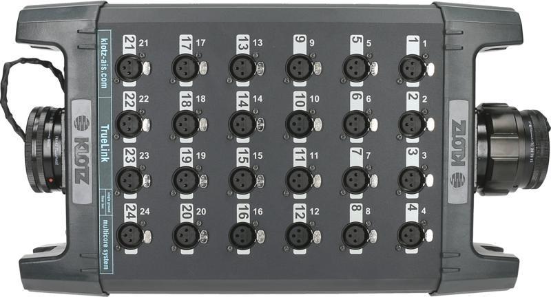 Klotz TrueLink Pro stagebox 24/0 XLR 3p, 2x RMP 85p, délka 0,434m