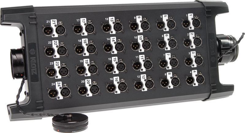 Klotz TrueLink Pro stagebox 24x XLR, 2x RMP 85p, 0,555m