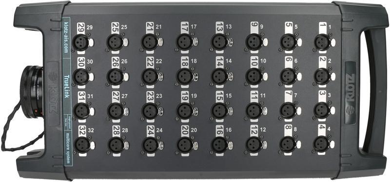 Klotz TrueLink Pro 32/0 XLR 3p - RMP 150p stagebox - jednovrstvé uzemnění