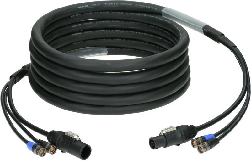 Klotz hybridní kabel 6G SDI, 2 x UHD BNC, powerCON TRUE1, 20m