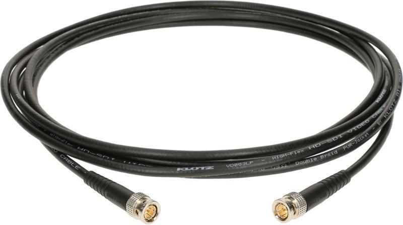 Klotz kabel SDI 12G, flexibilní, Damar & Hagen BNCPro, 15m