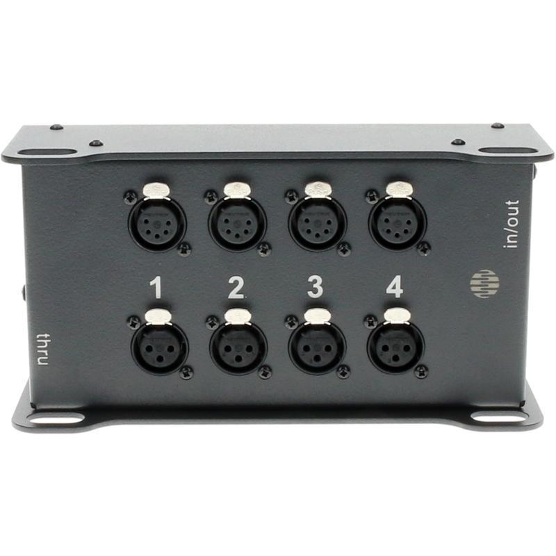 Klotz CATLink TRUSS DMX box 4 kanály, etherCON, 4 x XLR 5p, 3p, 0,204m