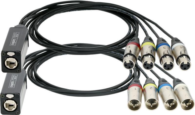 Klotz CATLink MINI 4-kanálový vstupní a výstupní adaptér 0,8m